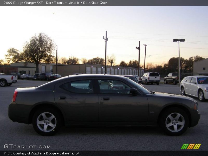 Dark Titanium Metallic / Dark Slate Gray 2009 Dodge Charger SXT