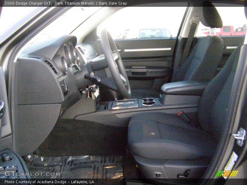Dark Titanium Metallic / Dark Slate Gray 2009 Dodge Charger SXT