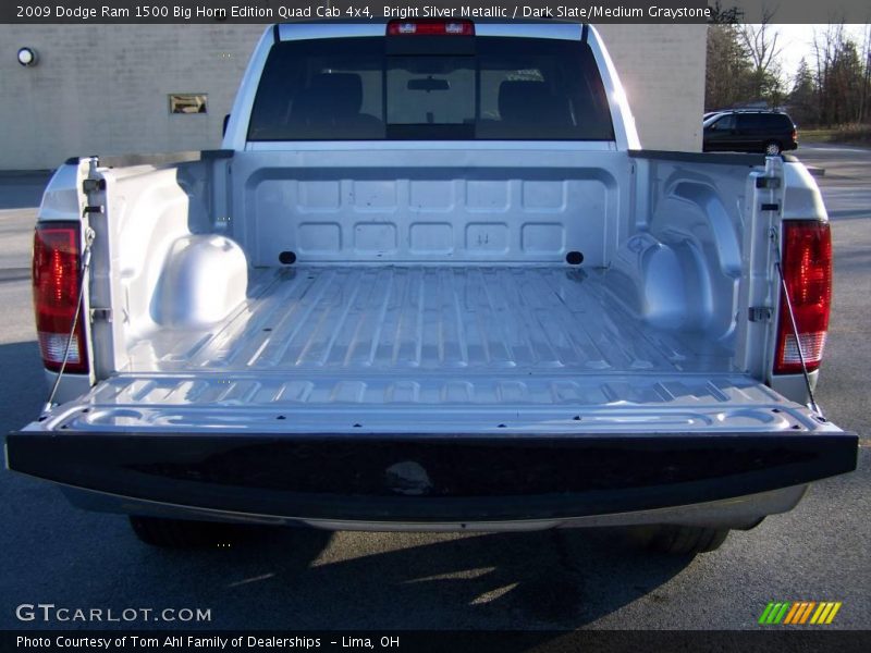 Bright Silver Metallic / Dark Slate/Medium Graystone 2009 Dodge Ram 1500 Big Horn Edition Quad Cab 4x4