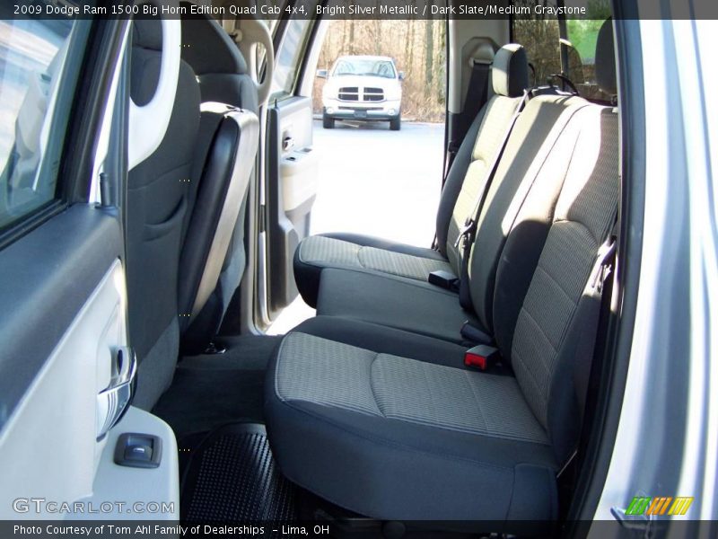 Bright Silver Metallic / Dark Slate/Medium Graystone 2009 Dodge Ram 1500 Big Horn Edition Quad Cab 4x4