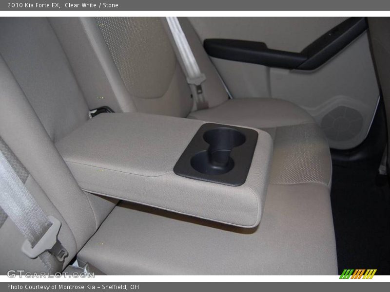 Clear White / Stone 2010 Kia Forte EX