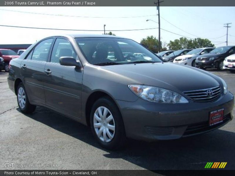 Phantom Gray Pearl / Taupe 2006 Toyota Camry LE