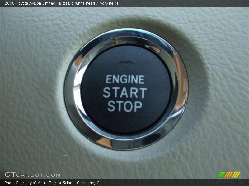 Blizzard White Pearl / Ivory Beige 2008 Toyota Avalon Limited