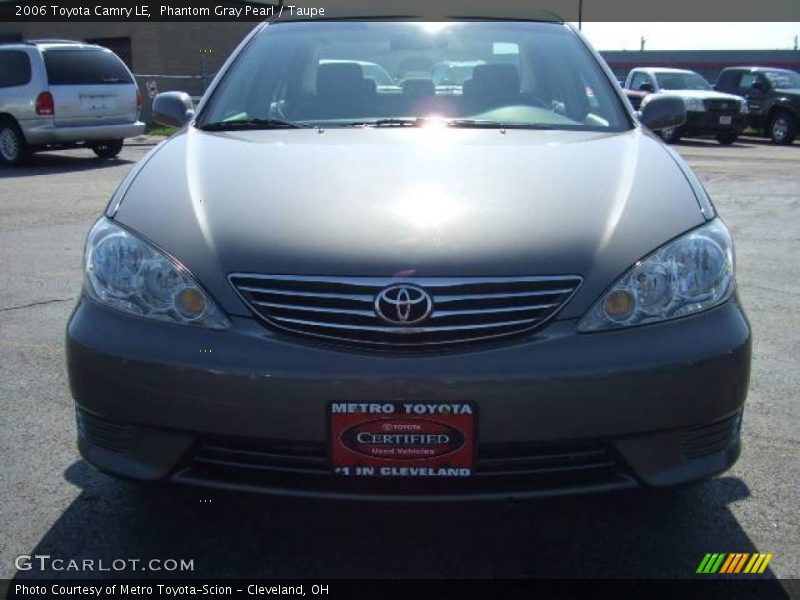 Phantom Gray Pearl / Taupe 2006 Toyota Camry LE
