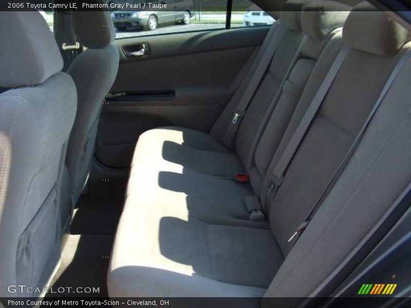 Phantom Gray Pearl / Taupe 2006 Toyota Camry LE