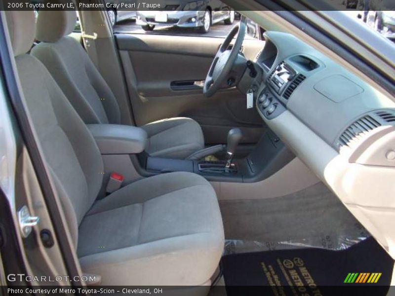 Phantom Gray Pearl / Taupe 2006 Toyota Camry LE
