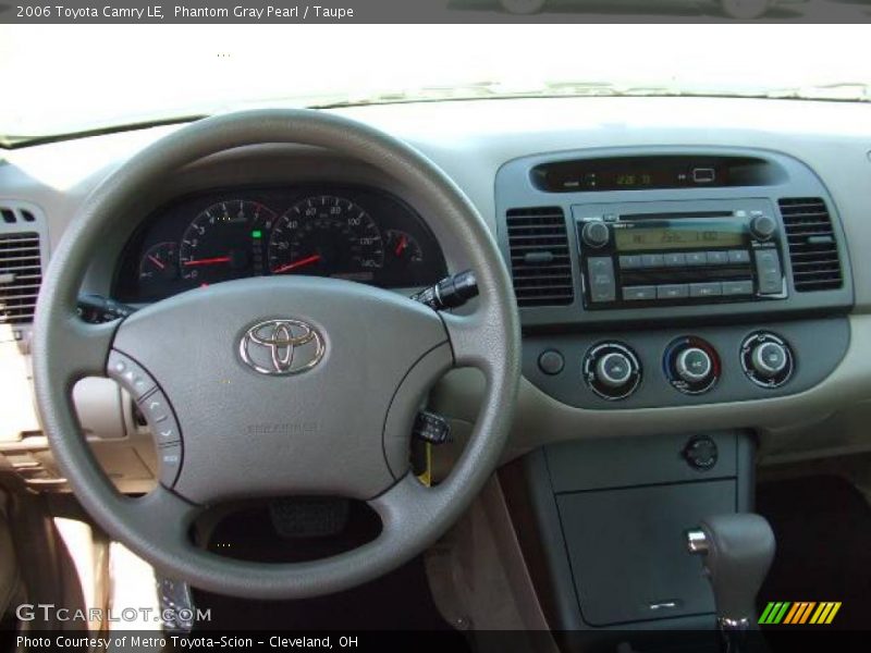 Phantom Gray Pearl / Taupe 2006 Toyota Camry LE