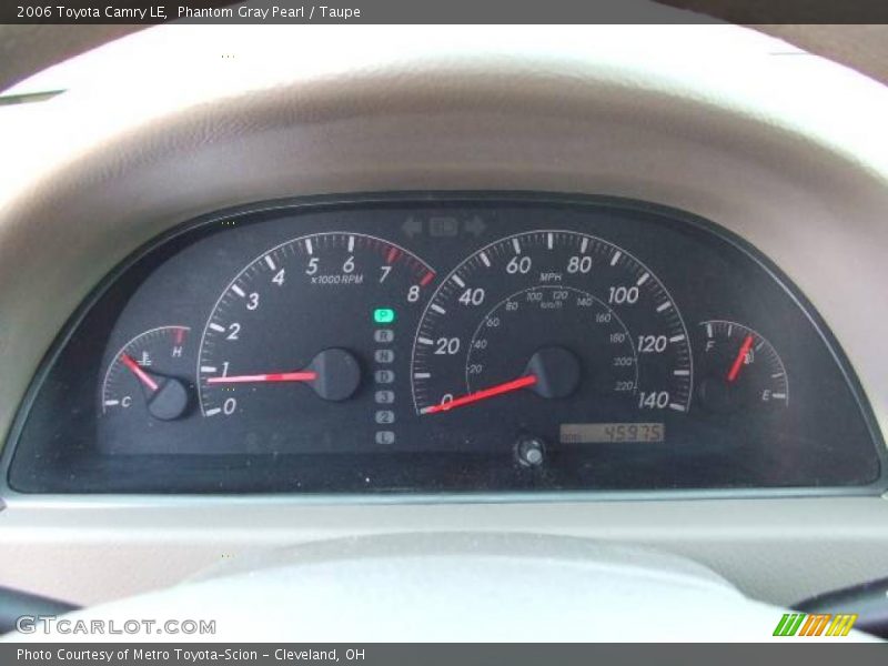 Phantom Gray Pearl / Taupe 2006 Toyota Camry LE