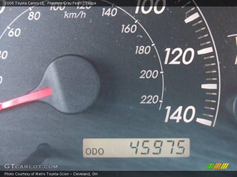 Phantom Gray Pearl / Taupe 2006 Toyota Camry LE