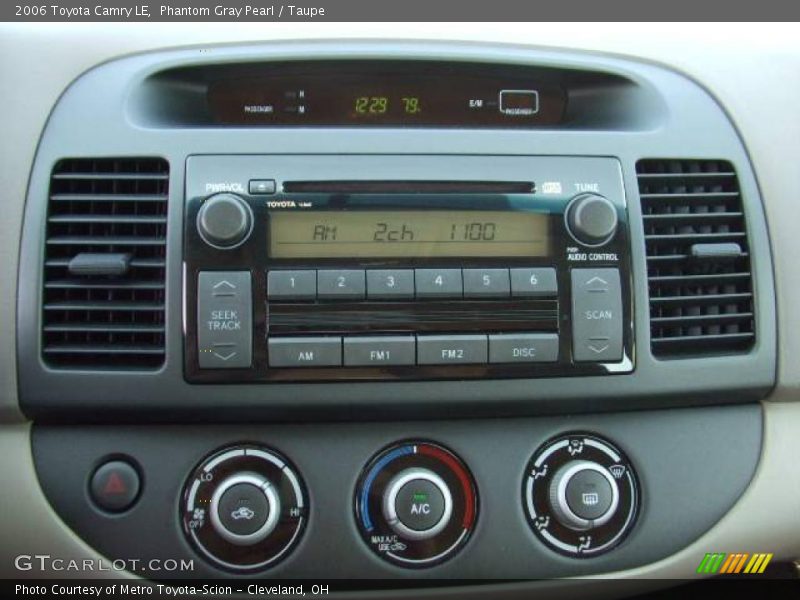 Phantom Gray Pearl / Taupe 2006 Toyota Camry LE