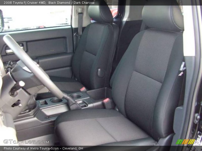 Black Diamond / Dark Charcoal 2008 Toyota FJ Cruiser 4WD