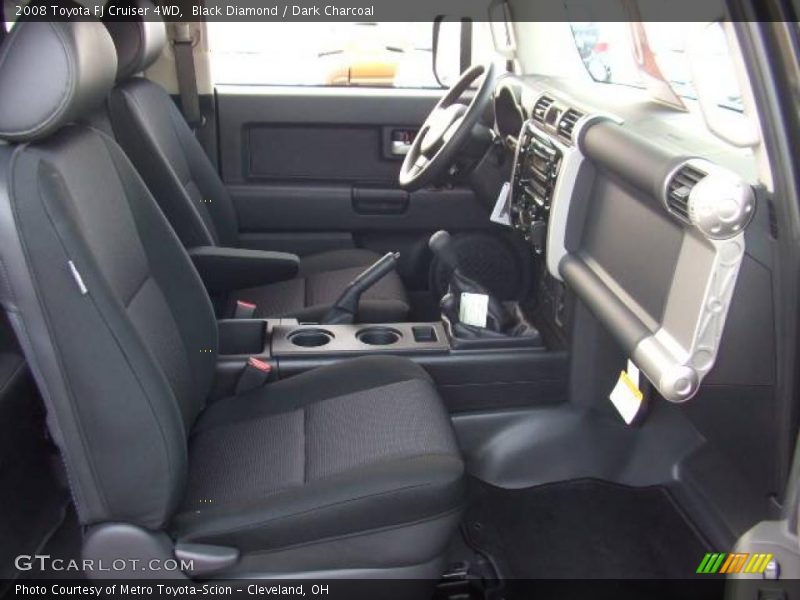 Black Diamond / Dark Charcoal 2008 Toyota FJ Cruiser 4WD