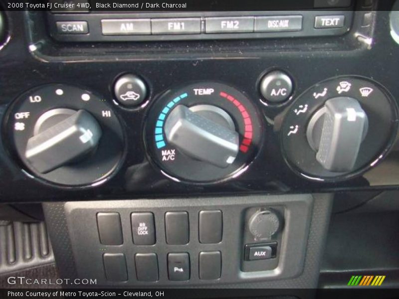 Black Diamond / Dark Charcoal 2008 Toyota FJ Cruiser 4WD