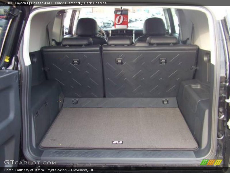 Black Diamond / Dark Charcoal 2008 Toyota FJ Cruiser 4WD