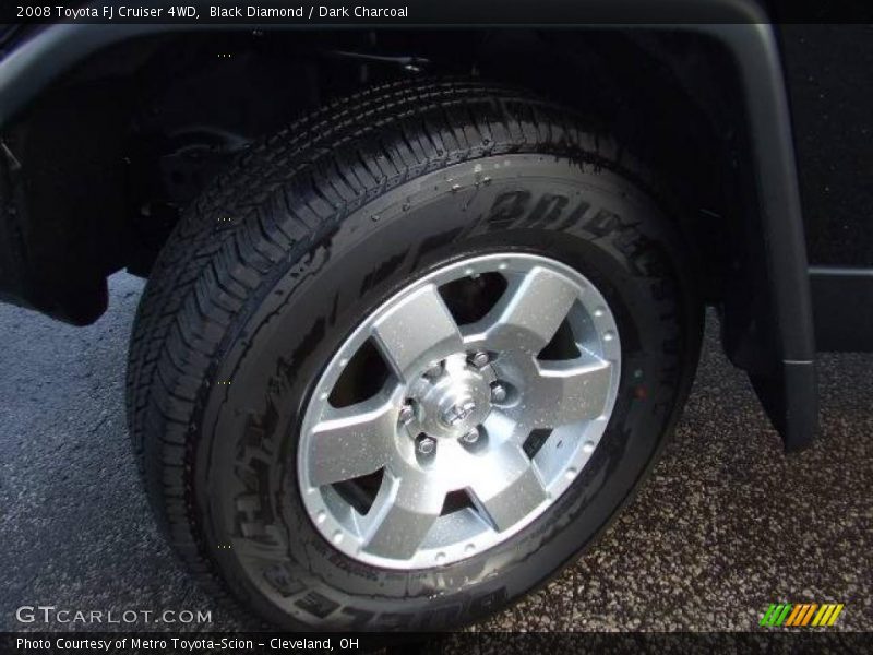 Black Diamond / Dark Charcoal 2008 Toyota FJ Cruiser 4WD