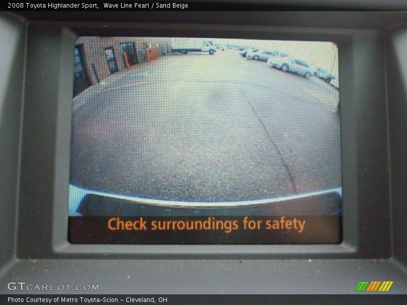 Wave Line Pearl / Sand Beige 2008 Toyota Highlander Sport