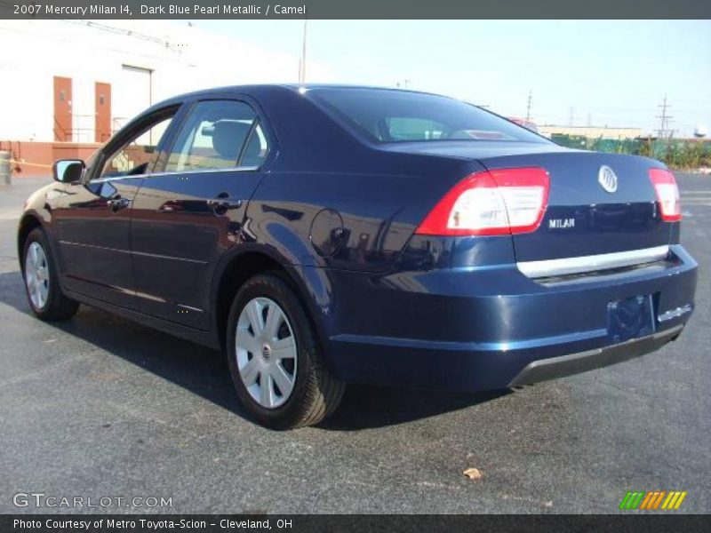 Dark Blue Pearl Metallic / Camel 2007 Mercury Milan I4