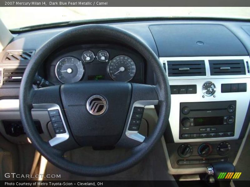 Dark Blue Pearl Metallic / Camel 2007 Mercury Milan I4