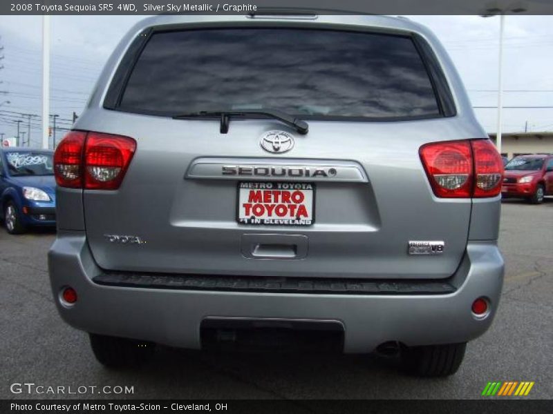 Silver Sky Metallic / Graphite 2008 Toyota Sequoia SR5 4WD