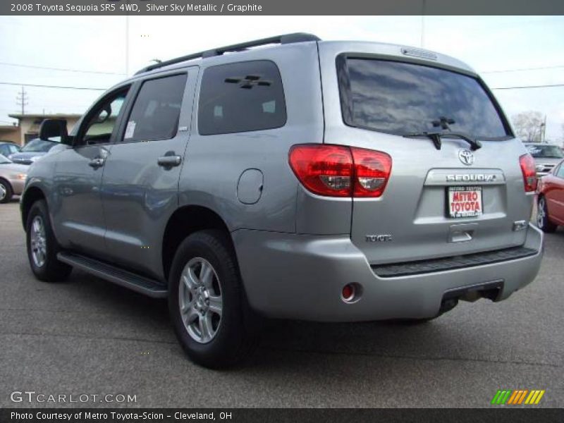 Silver Sky Metallic / Graphite 2008 Toyota Sequoia SR5 4WD