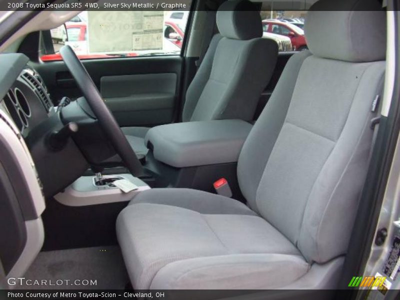Silver Sky Metallic / Graphite 2008 Toyota Sequoia SR5 4WD