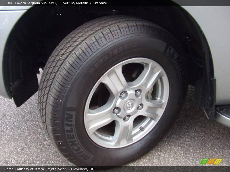 Silver Sky Metallic / Graphite 2008 Toyota Sequoia SR5 4WD