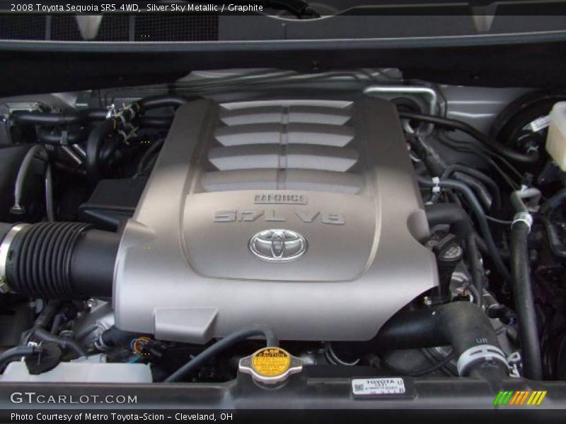 Silver Sky Metallic / Graphite 2008 Toyota Sequoia SR5 4WD