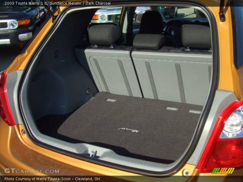 Sundance Metallic / Dark Charcoal 2009 Toyota Matrix 1.8