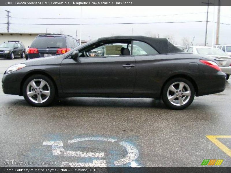 Magnetic Gray Metallic / Dark Stone 2008 Toyota Solara SLE V6 Convertible