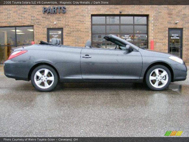 Magnetic Gray Metallic / Dark Stone 2008 Toyota Solara SLE V6 Convertible