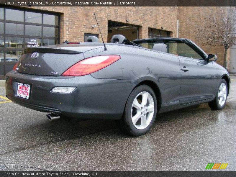 Magnetic Gray Metallic / Dark Stone 2008 Toyota Solara SLE V6 Convertible