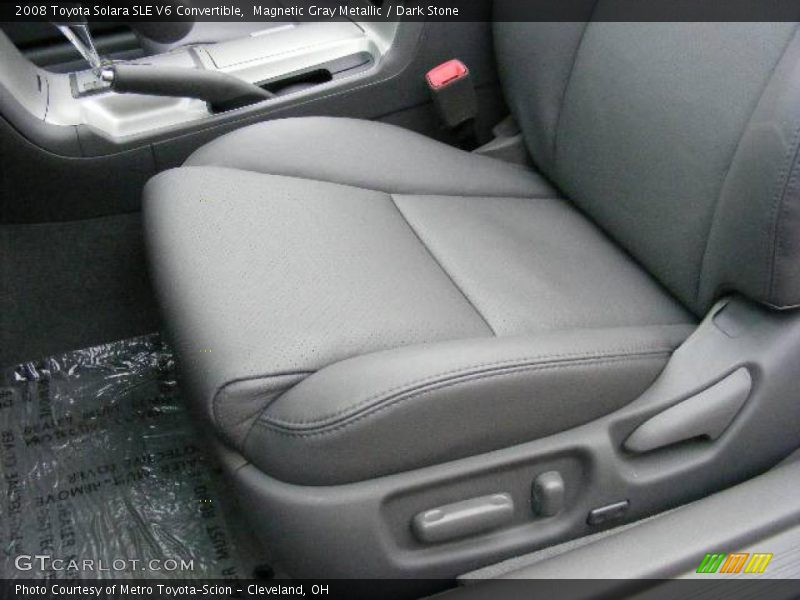 Magnetic Gray Metallic / Dark Stone 2008 Toyota Solara SLE V6 Convertible