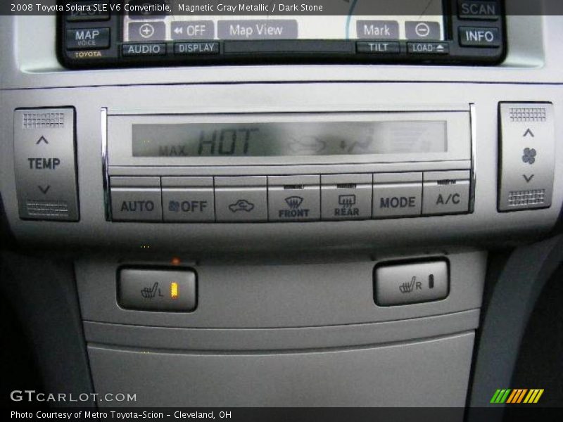 Magnetic Gray Metallic / Dark Stone 2008 Toyota Solara SLE V6 Convertible