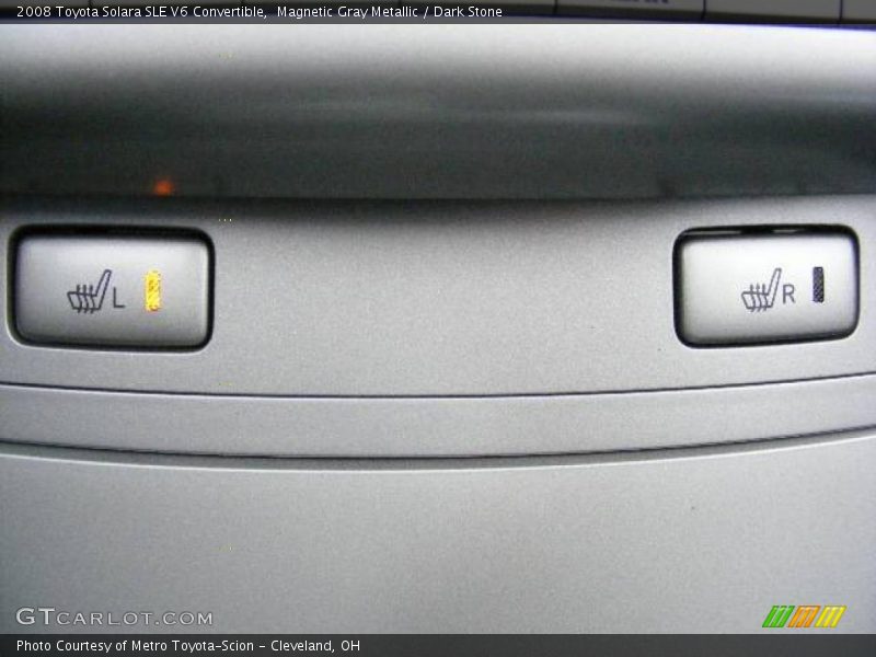 Magnetic Gray Metallic / Dark Stone 2008 Toyota Solara SLE V6 Convertible