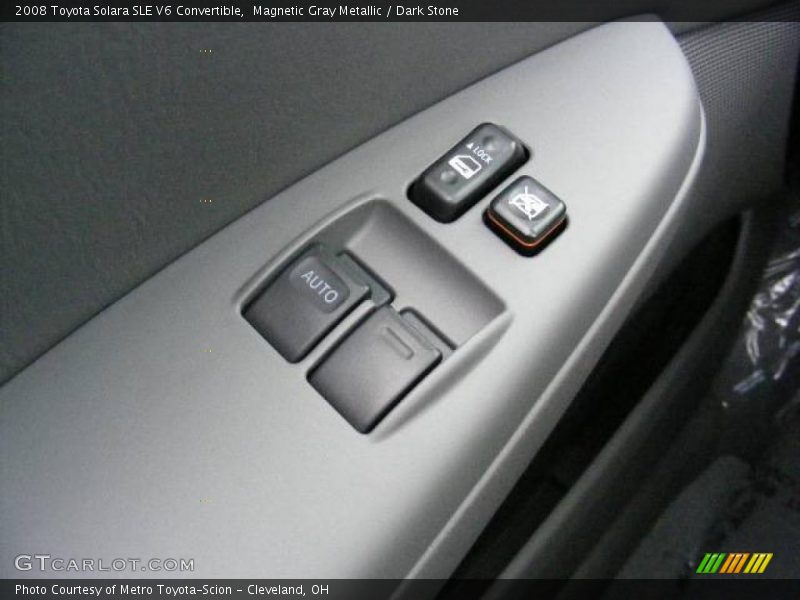 Magnetic Gray Metallic / Dark Stone 2008 Toyota Solara SLE V6 Convertible