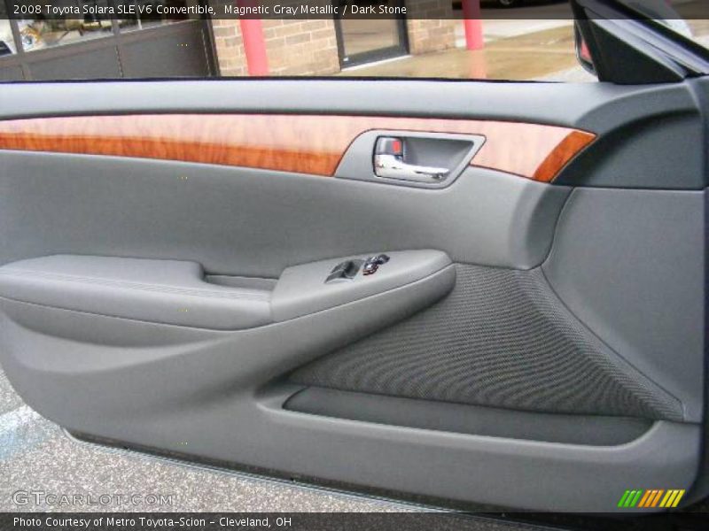 Magnetic Gray Metallic / Dark Stone 2008 Toyota Solara SLE V6 Convertible