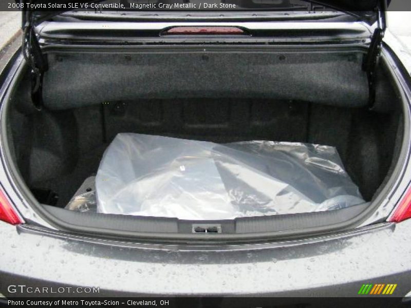 Magnetic Gray Metallic / Dark Stone 2008 Toyota Solara SLE V6 Convertible