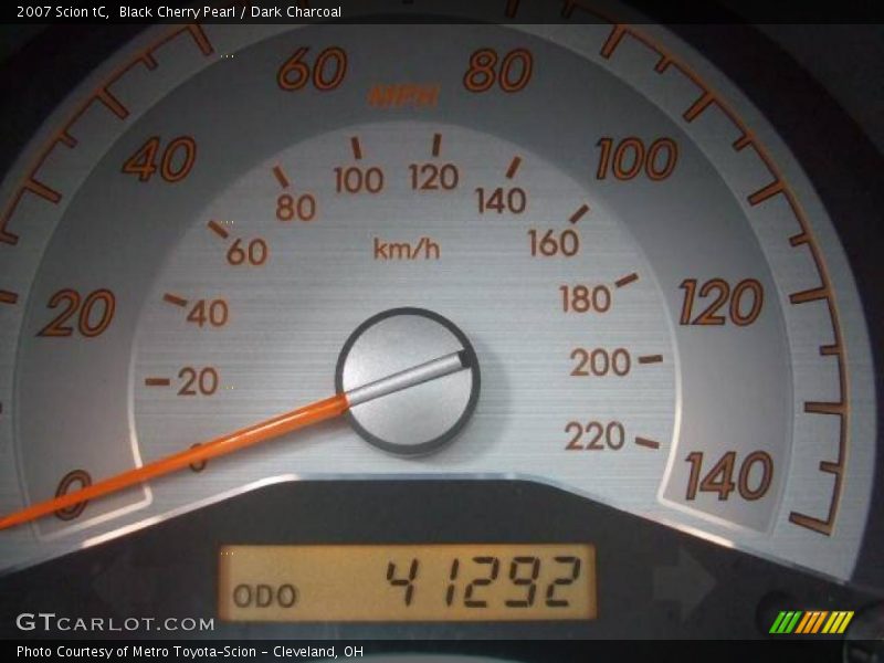 Black Cherry Pearl / Dark Charcoal 2007 Scion tC