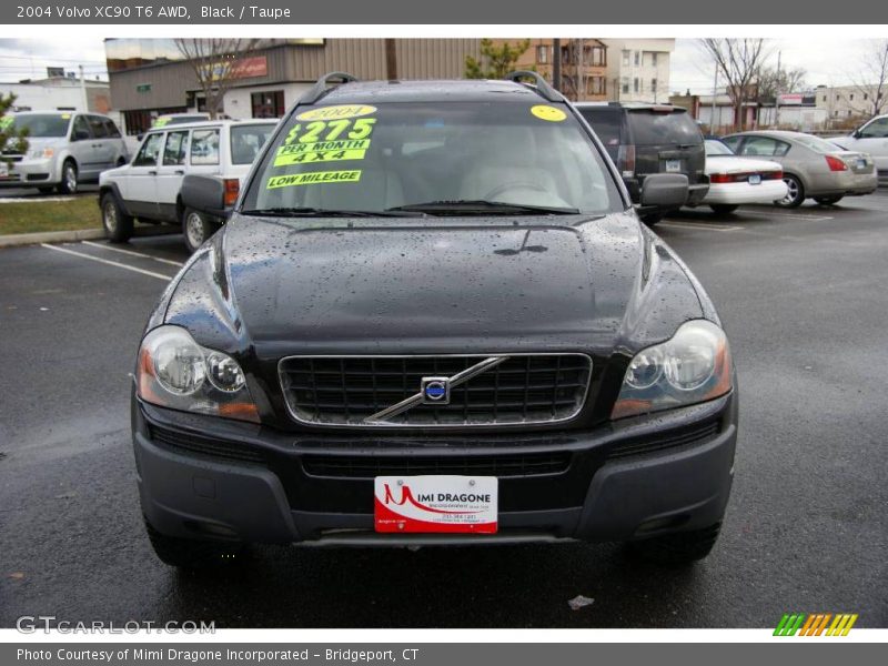 Black / Taupe 2004 Volvo XC90 T6 AWD