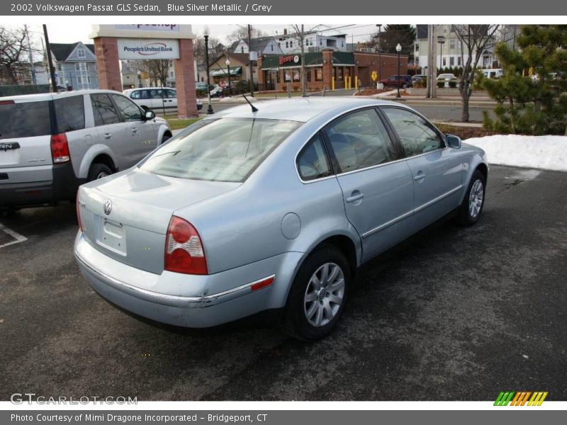 Blue Silver Metallic / Grey 2002 Volkswagen Passat GLS Sedan