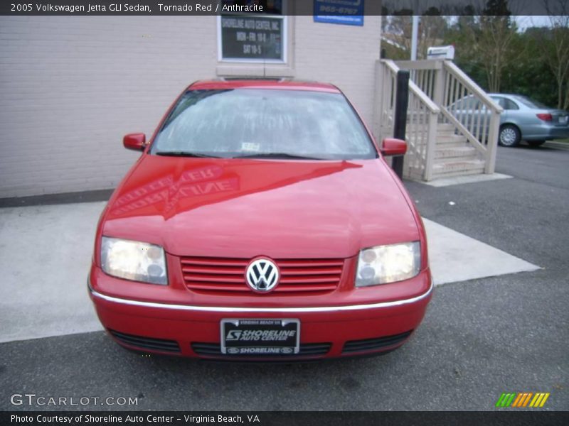 Tornado Red / Anthracite 2005 Volkswagen Jetta GLI Sedan