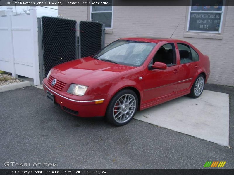 Tornado Red / Anthracite 2005 Volkswagen Jetta GLI Sedan