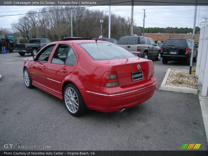Tornado Red / Anthracite 2005 Volkswagen Jetta GLI Sedan