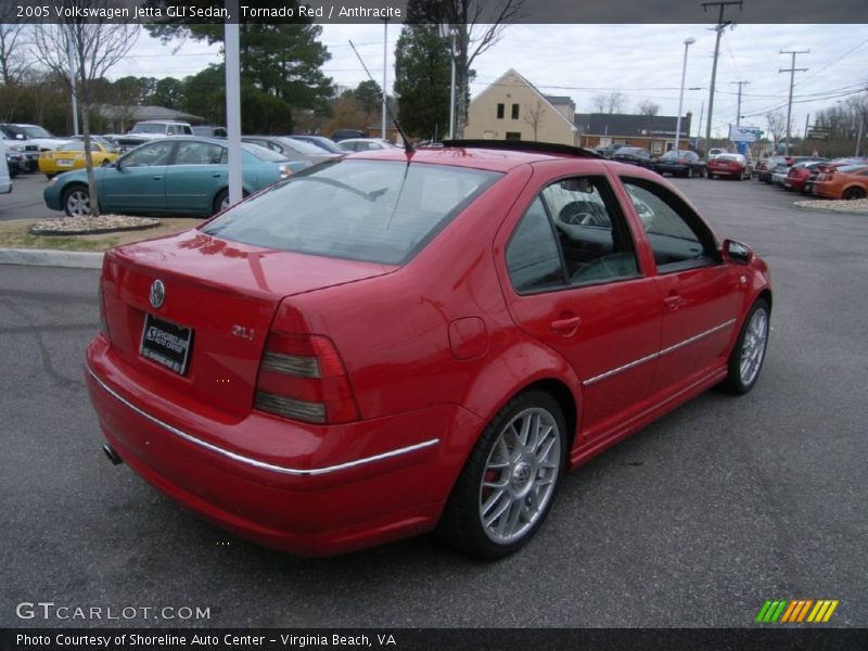 Tornado Red / Anthracite 2005 Volkswagen Jetta GLI Sedan