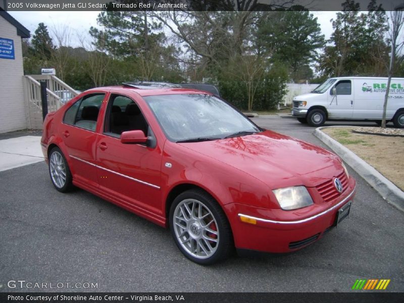 Tornado Red / Anthracite 2005 Volkswagen Jetta GLI Sedan