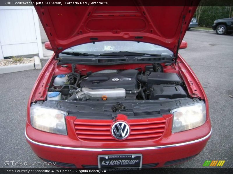 Tornado Red / Anthracite 2005 Volkswagen Jetta GLI Sedan