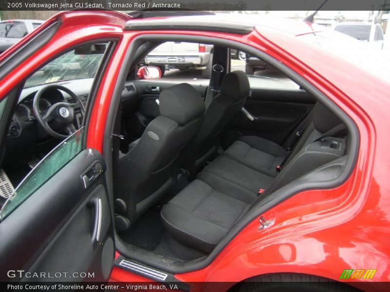 Tornado Red / Anthracite 2005 Volkswagen Jetta GLI Sedan