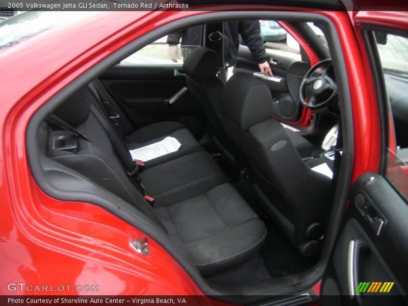 Tornado Red / Anthracite 2005 Volkswagen Jetta GLI Sedan