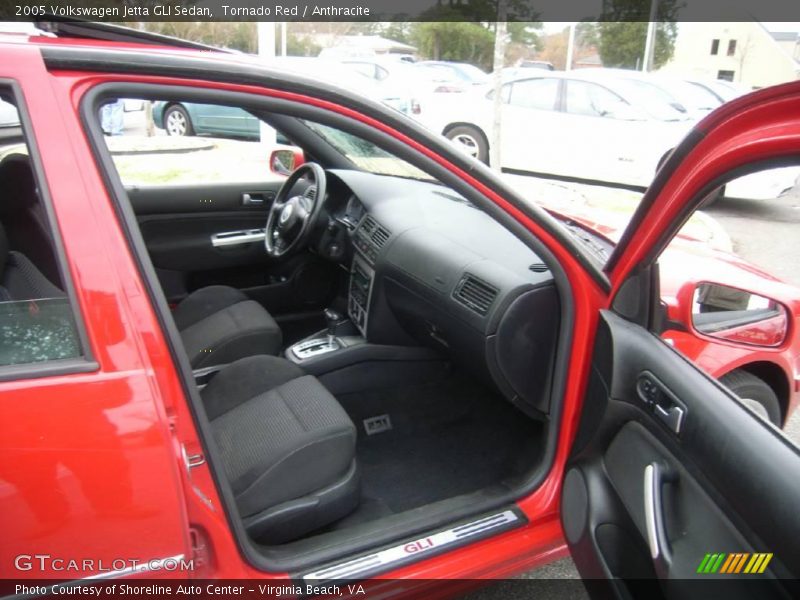 Tornado Red / Anthracite 2005 Volkswagen Jetta GLI Sedan