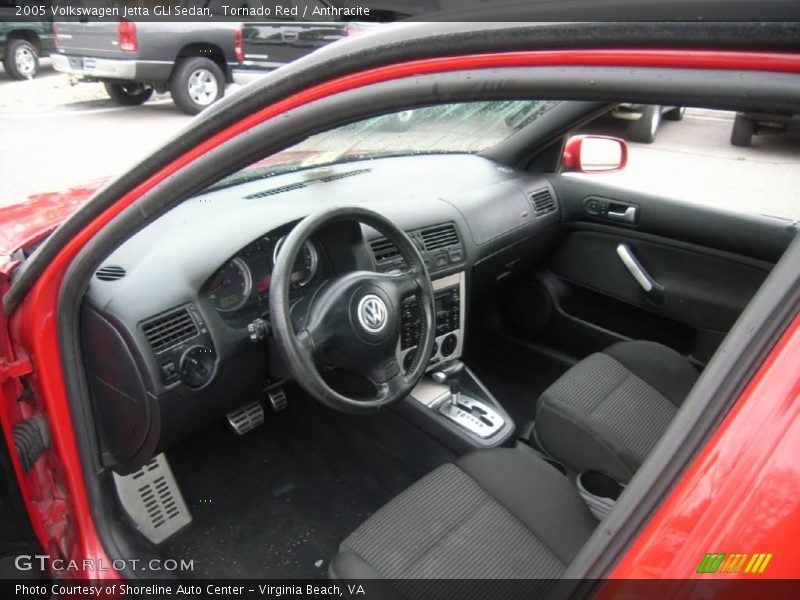 Tornado Red / Anthracite 2005 Volkswagen Jetta GLI Sedan